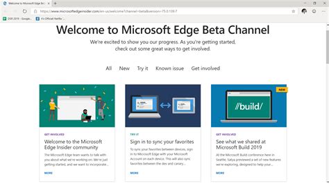 microsoft edge beta|Migrating to beta channel .